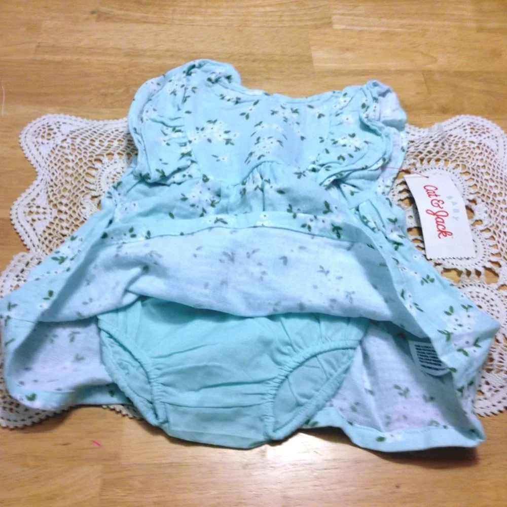 Baby Cat & Jack Two Piece floral set